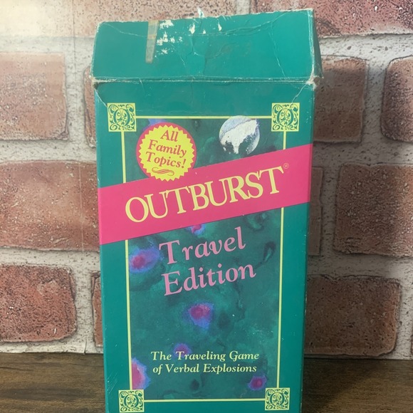 Vintage Board Game Lot OutBurst Travel Edition Channel Surfing Celebrations Game - Picture 8 of 10